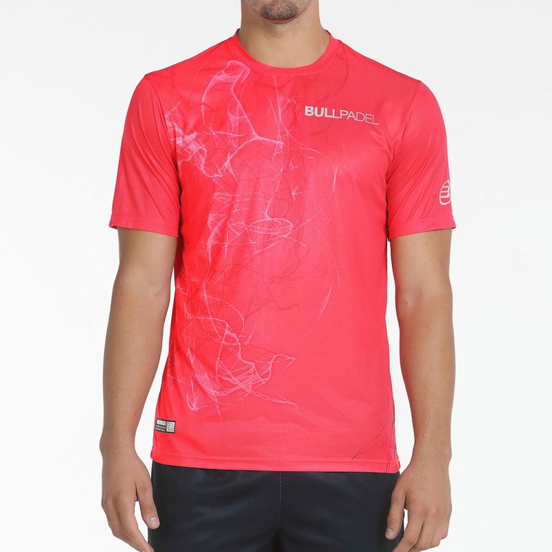 Bullpadel Casiop Tee rood